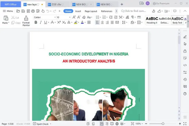 Socio-Economic Development in Nigeria: An Introductory Analysis